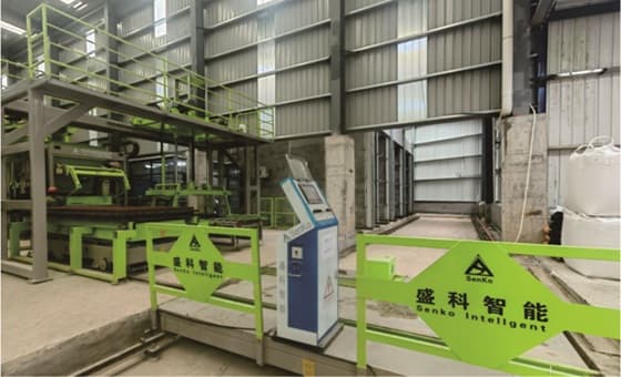 Линия по производству кирпича из твердых отходов на заводе нашего клиента в провинции Хунань