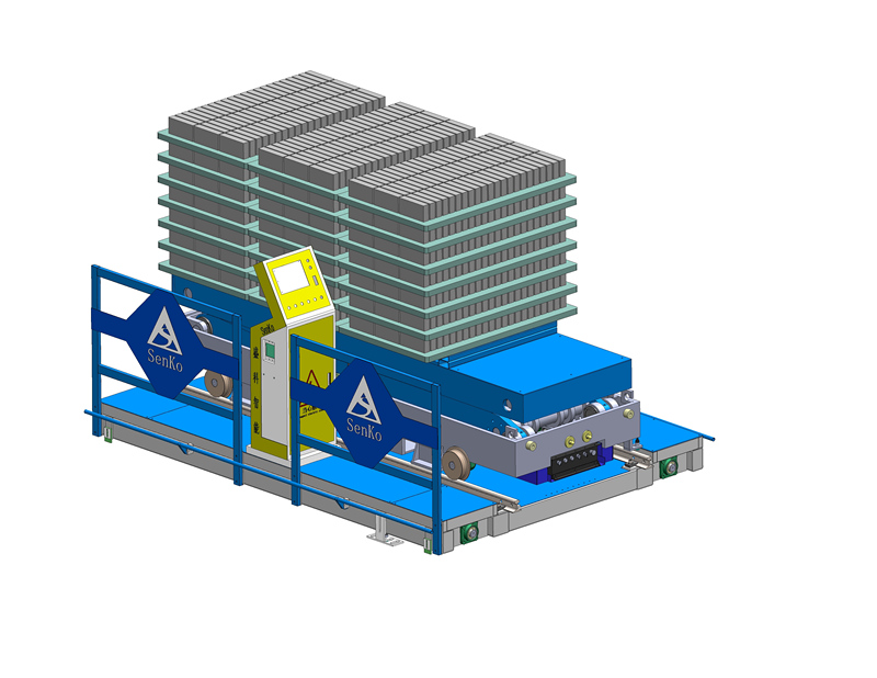 Многослойная транспортная тележка RGV