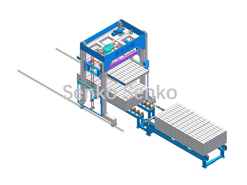Block Cuber and Pallet Separator
