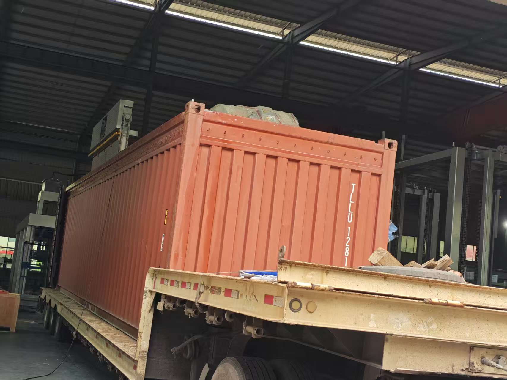 Наша компания поставляет полностью автоматизированную линию по производству блоков в Южную Корею.